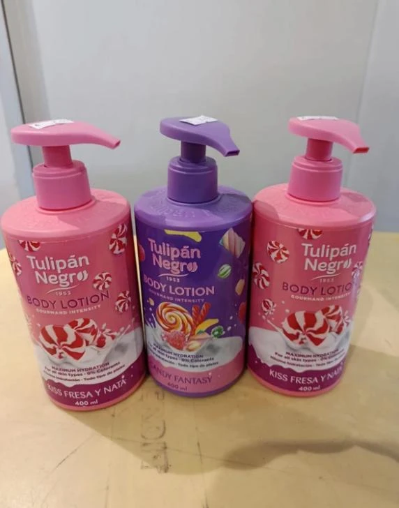 lot de 3 lait corps